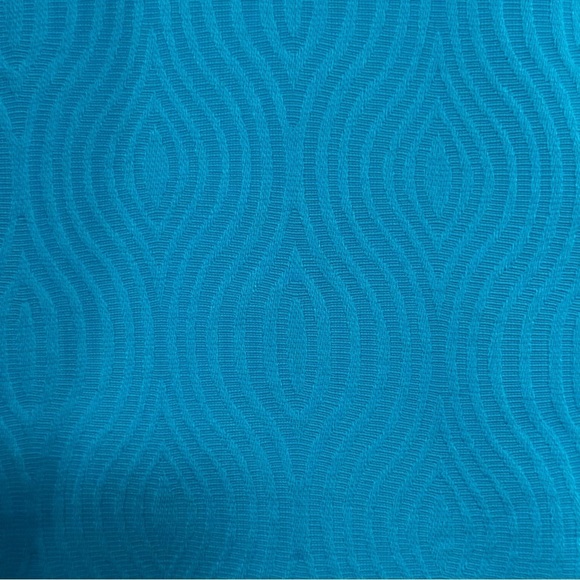 Talbots NWT Textured Cotton Pencil Skirt, Size 16, Blue - Picture 3 of 8